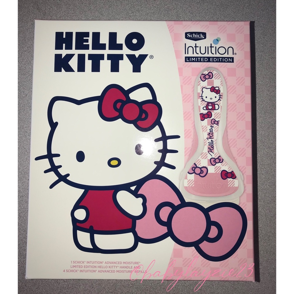 Schick Intuition LE Hello Kitty Razor w refills